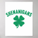 Suche nach shenanigans poster Kleeblatt