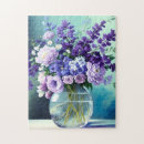 Suche nach violette blumen puzzle Lila