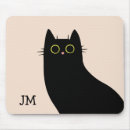 Suche nach schwarze katze des cartoon mousepads Kätzchen