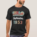 Suche nach legende seit 1953 tshirts September