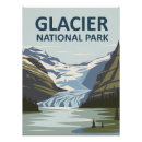 Suche nach glacier nationalpark poster Souvenir