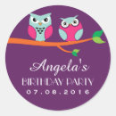 Suche nach lila eule aufkleber Für kinder