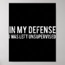 Suche nach verteidigung poster Spaß