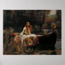 Suche nach john william waterhouse poster Die dame von shalott