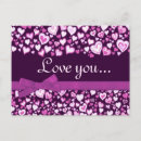 Suche nach lila herz postkarten Jede person