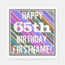 Suche nach geburtstag 65 servietten Jede person