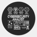 Suche nach programmierer aufkleber Cybersicherheit