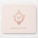 Suche nach romantische rosen mousepads Monogramm