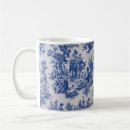 Suche nach toile de jouy tassen Blau
