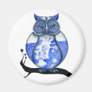 Suche nach vintage eule magnete Blau