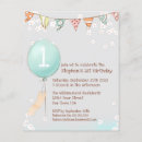 Suche nach 1 des babys geburtstag einladungen Boho