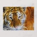 Suche nach abstrakter tiger postkarten Wildtiere