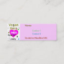 Suche nach vegans visitenkarten Ökologie