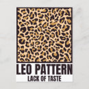 Suche nach tiermuster postkarten Leopard