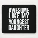 Suche nach der tag der mutter mousepads Tochter