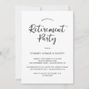 Suche nach retirement einladungen Schwarz weiß