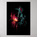 Suche nach coole musik poster Gitarre