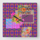 Suche nach patchwork wanduhren Lila