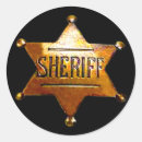 Suche nach sheriff abzeichen aufkleber Cowboy