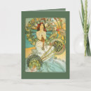 Suche nach alfons mucha karten Mädchen