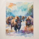 Suche nach bison decken Tiere
