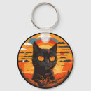 Suche nach vintage katze schlüsselanhänger Schwarz