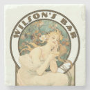 Suche nach alphonse mucha untersetzer Werbung