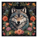 Suche nach wildes kaninchen poster Wolf