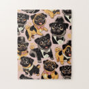 Suche nach niedlicher mops puzzle Hund