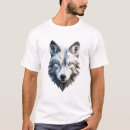 Suche nach geometrischer wolf tshirts Für alle