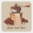 Suche nach kaffeebohnen aufkleber Kunde