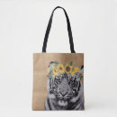 Suche nach weißer tiger tote bags Für sie