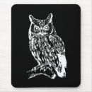 Suche nach weiße eule mousepads Für alle