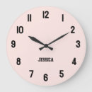 Suche nach rosa und schwarze wanduhren Mädchenhaft