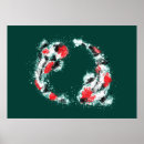 Suche nach koi karpfen poster Schwimmen