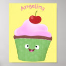 Suche nach kuchen cartoon poster Dessert