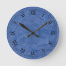 Suche nach römische ziffern wanduhren Blau