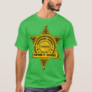 Suche nach sheriff abzeichen tshirts Lustig