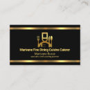 Suche nach speisen visitenkarten Restaurant