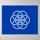 Suche nach welt alle flaggen poster Blau