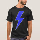 Suche nach blauer blitz tshirts Weiß