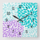 Suche nach lavendel blume wanduhren Für alle