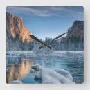 Suche nach eis wanduhren Landschaft