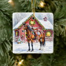 Suche nach weihnachtspferd ornamente Braunpferd