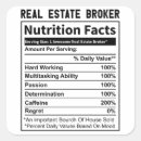 Suche nach makler aufkleber Echter anwesen agent