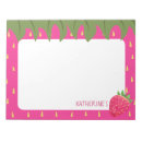 Suche nach erdbeeren notizblock Niedlich