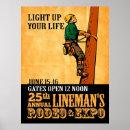 Suche nach lineman poster Elektriker