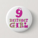 Suche nach 9 geburtstag buttons Mädchen
