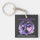 Suche nach demenz schlüsselanhänger Lila band
