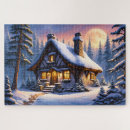 Suche nach vollmond puzzle Schnee